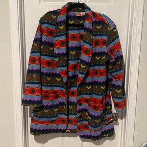 Rock Creek Women's Vintage Aztec Western Blanket Barn Coat Jacket Size 18W